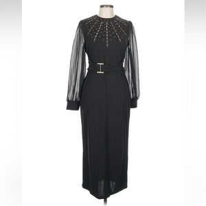 JJs House Black Dress with Rose Gold Jewels 💎